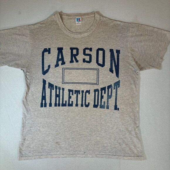 Vintage Carson-Newman University Athletics Size Small Russell Athletic Trashed - Picture 1 of 10